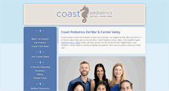 Desktop Screenshot of coastpediatrics.com